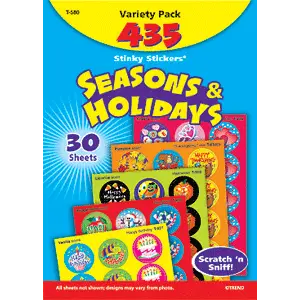 Seasons & Holidays - Stinky Stickers (435 stickers, 29 designs)-0