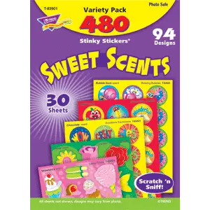 Sweet Scents - Stinky Stickers (480 stickers, 94 designs)-0