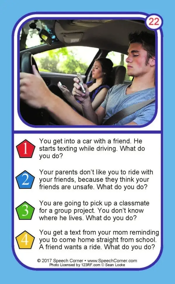 Social Situations For Teens Double Dice Add-On Deck **Damaged/Dented Discount** Web Only - Image 5