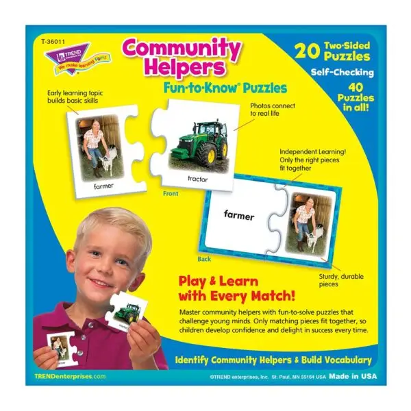 Community Helpers - Fun To Know Puzzles-5847