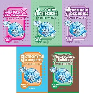 Double Dice Deck Bundle: Vocabulary (DDD-008, 010, 017, 029, 035)-0