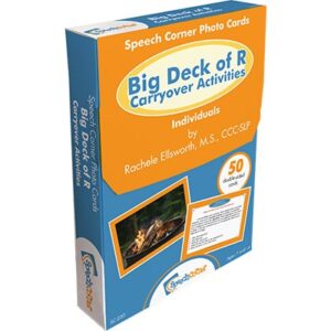 Speech Corner Photo Cards - Big Deck Of R Carryover Activities-0