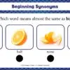 Spot On! Beginning Synonyms & Antonyms-4194