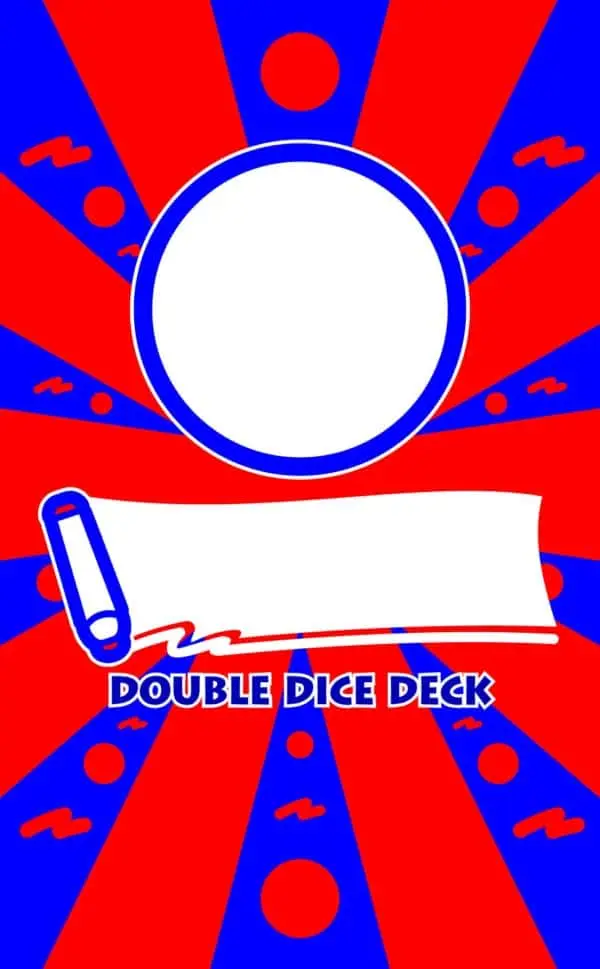 Blank Double Dice Add-On Deck **Discounted Dented/Damaged-Web Only** - Image 2