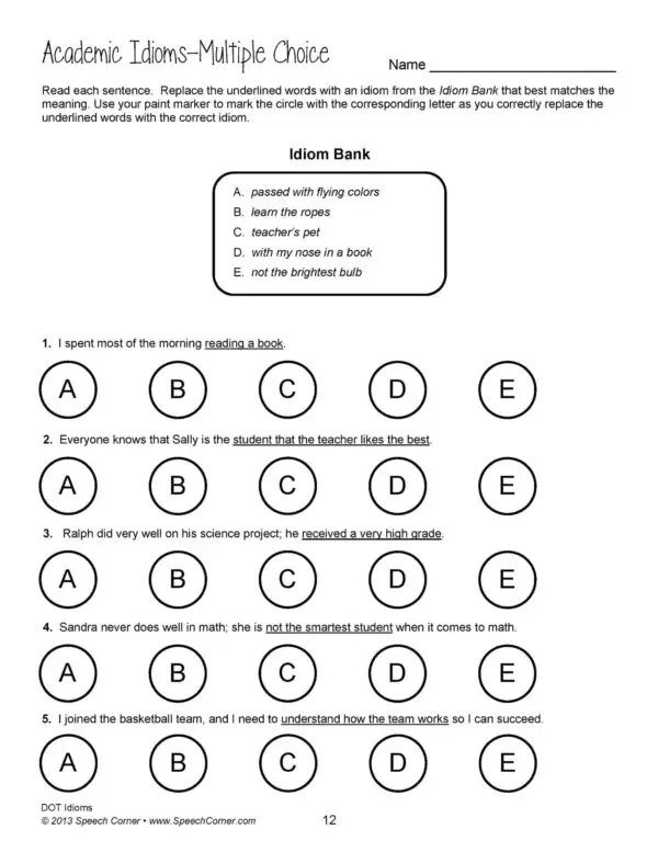 Dot Idioms - Image 8