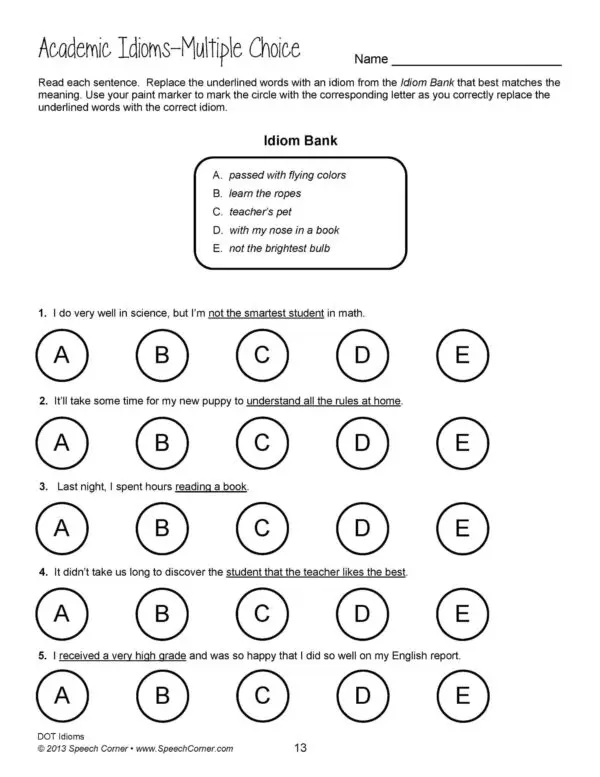 Dot Idioms - Image 9