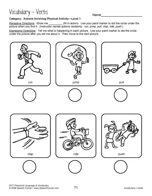 Dot Preschool Language & Vocabulary - Image 5