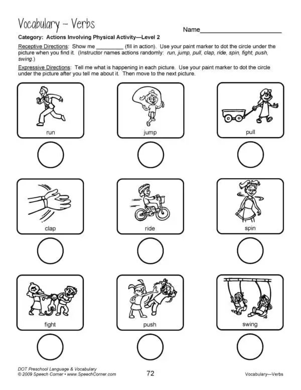 Dot Preschool Language & Vocabulary - Image 6