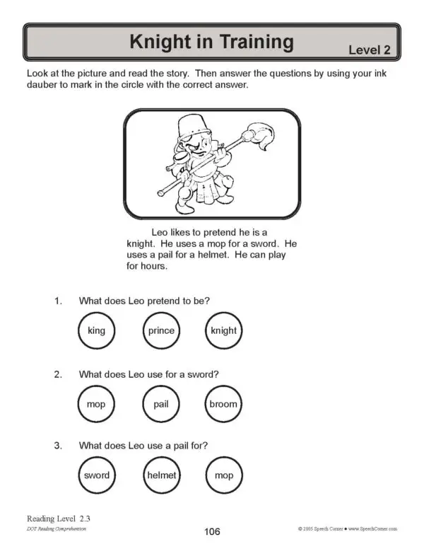 Dot Reading Comprehension - Image 7