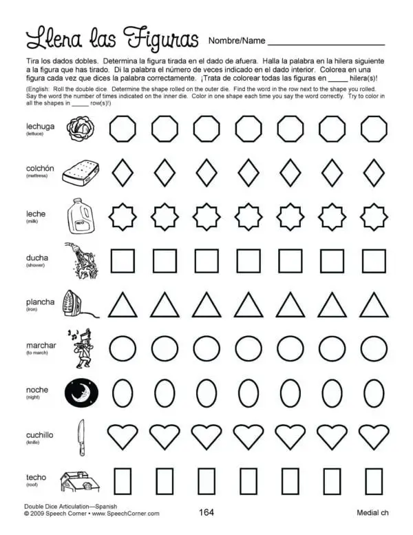 Double Dice Articulation - Spanish - Image 6