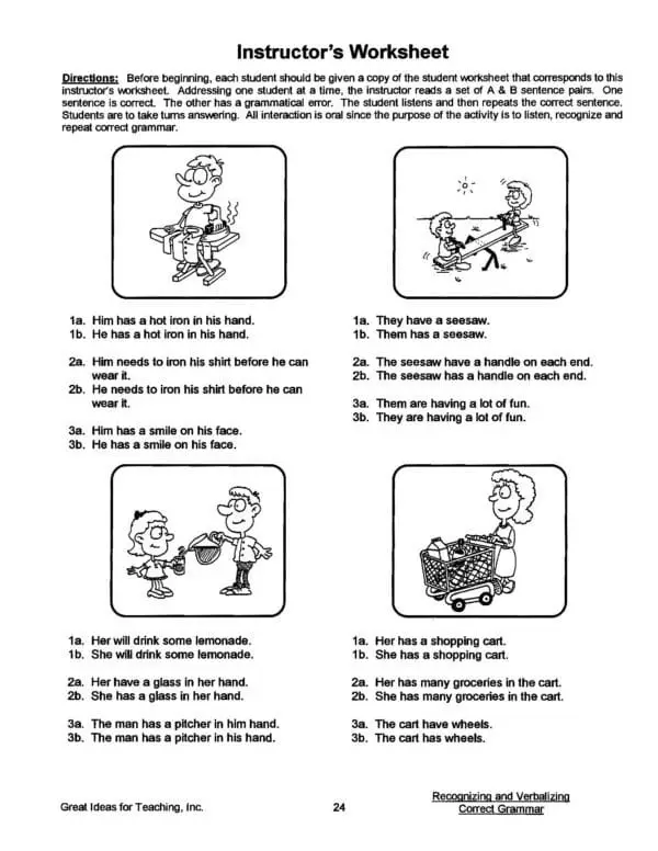 Recognizing & Verbalizing Correct Grammar - Image 3