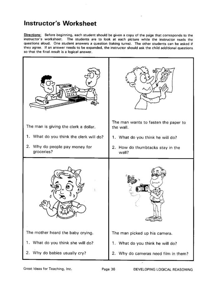 Developing Logical Reasoning - Speech Corner