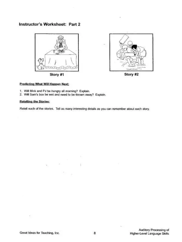 Auditory Processing of Higher-Level Language Skills - Image 6