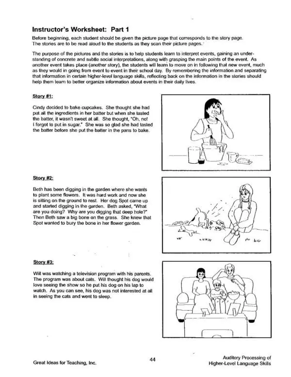 Auditory Processing of Higher-Level Language Skills - Image 8