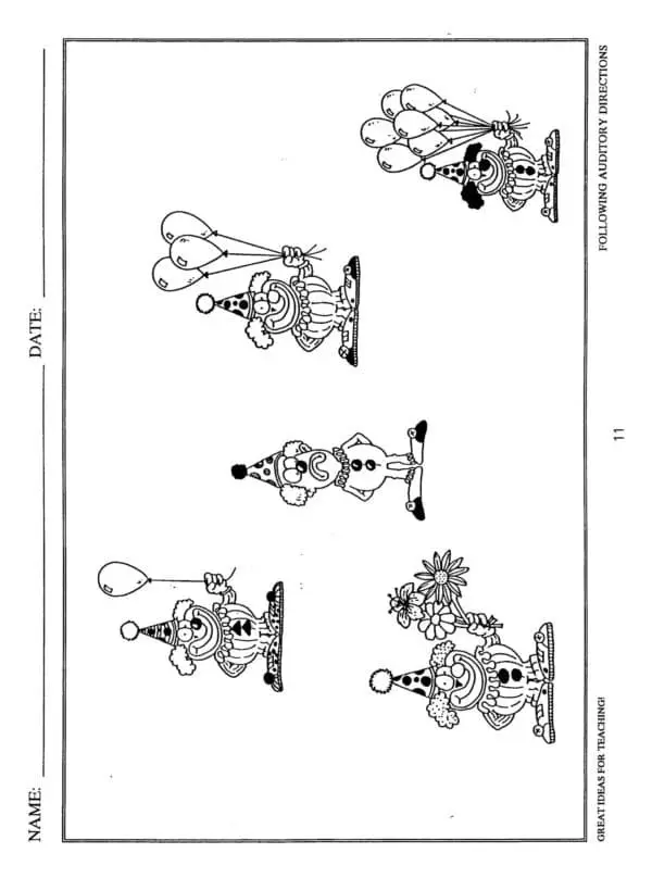 Following Auditory Directions - Image 5