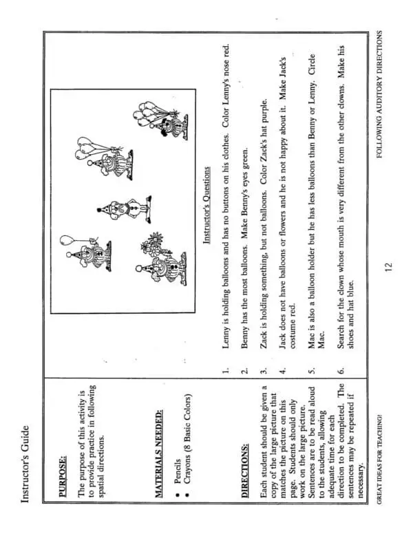 Following Auditory Directions - Image 6