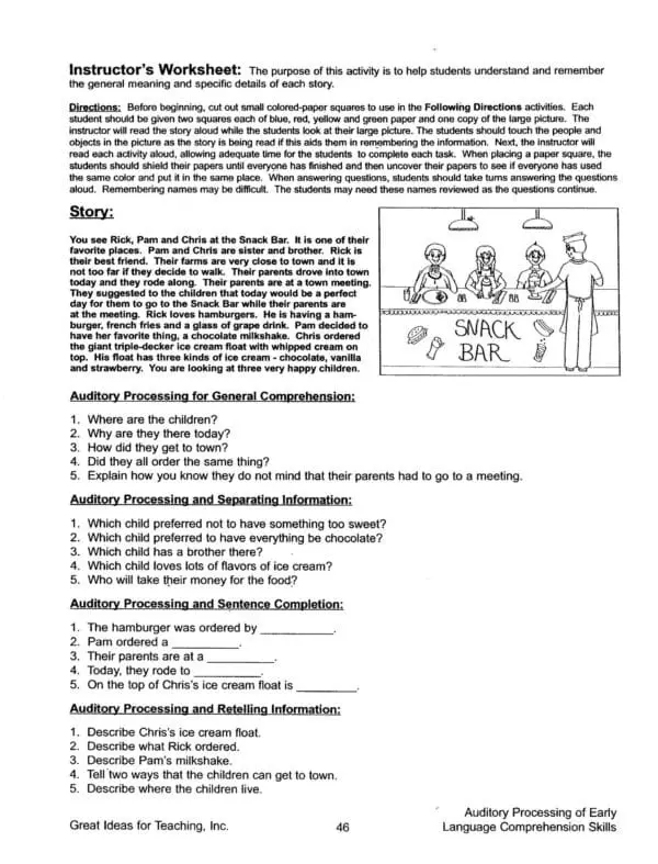 Auditory Processing of Early Language Comprehension Skills - Image 4