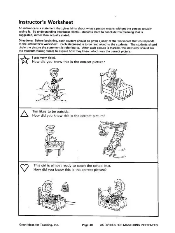 Activities for Mastering Inferences - Image 6