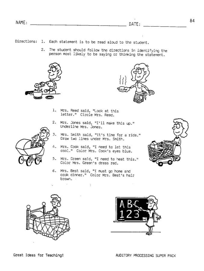 Auditory Processing Super Pack - Speech Corner