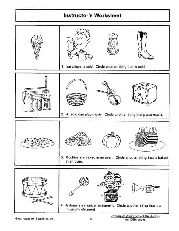 Developing Awareness of Similarities & Differences - Image 3