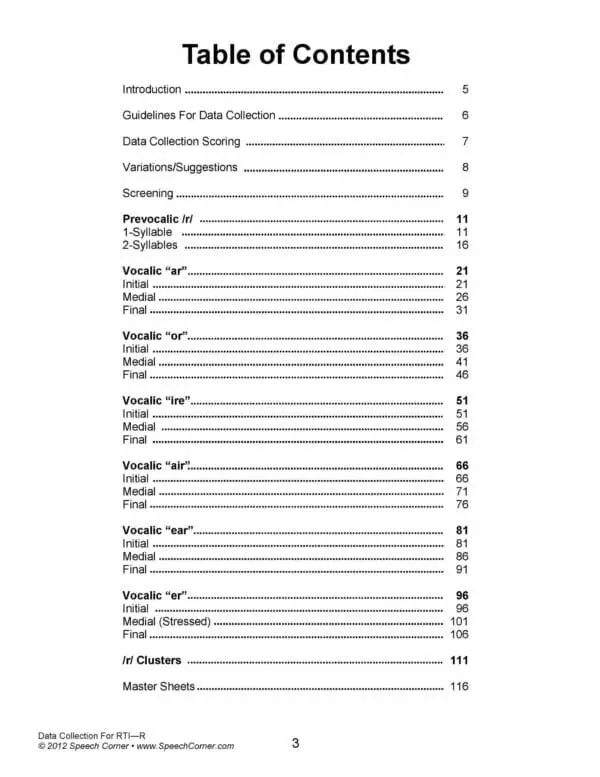 Data Collection For Articulation - R Workbook **Damaged/Dented Discount** Web Only - Image 2