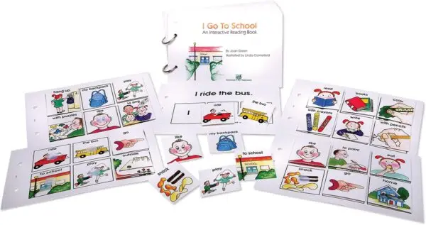 Interactive Reading Books: I Go To School-4400