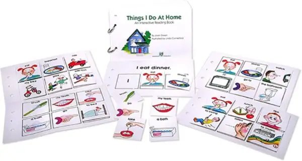 Interactive Reading Books: Things I Do At Home-4404