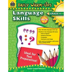 Daily Warm-Ups - Language Skills: Grade 4-0