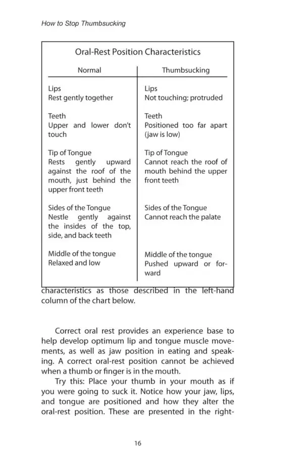 How to Stop Thumbsucking - Image 5
