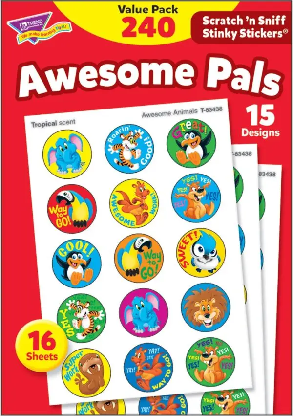 Awesome Pals (240 stickers)-4665