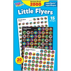 Little Flyers - Mini Stickers For Dot Books or Incentive Charts (2,000)-0