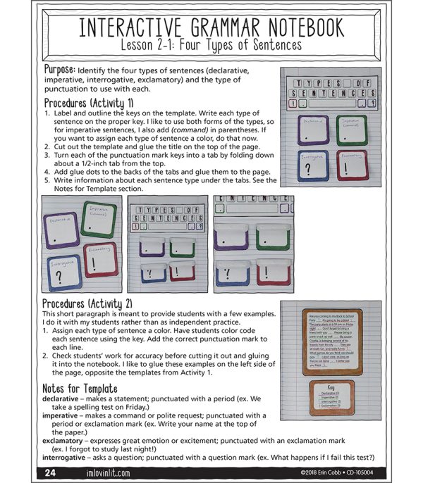 Interactive Grammar Notebook - Image 2