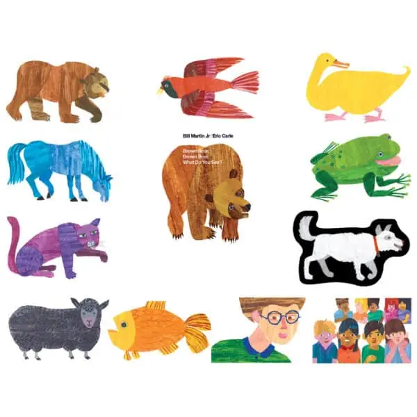 Brown Bear, Brown Bear, What Do You See? - Flannel Board Stories