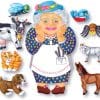 Old Lady Who Swallowed a Fly - Flannel Board Stories - Image 2
