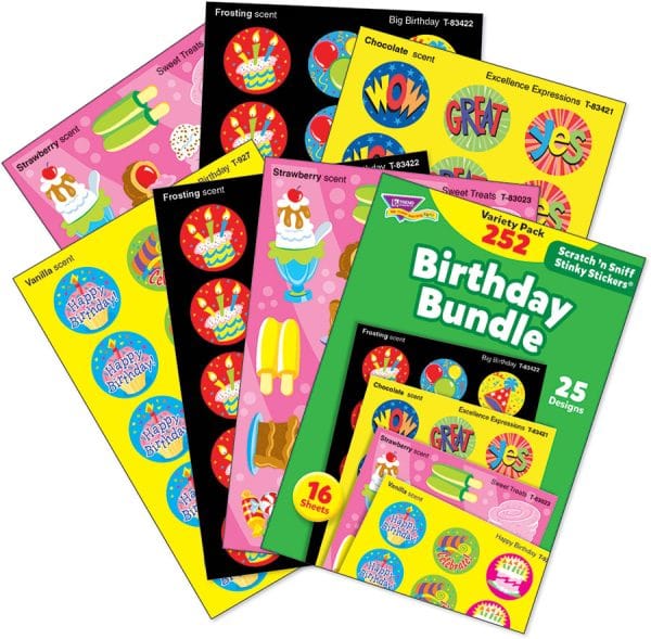 Birthday Bundle - Scratch 'n Sniff Stinky Stickers - Image 2