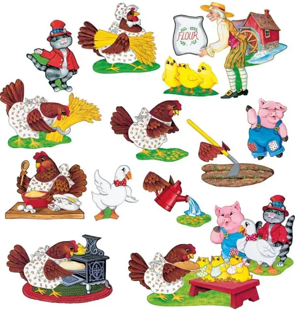 Little Red Hen - Flannel Board Stories-0