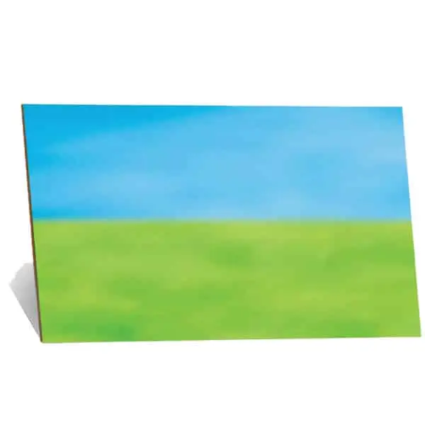 Felt Board (Blue/Green)