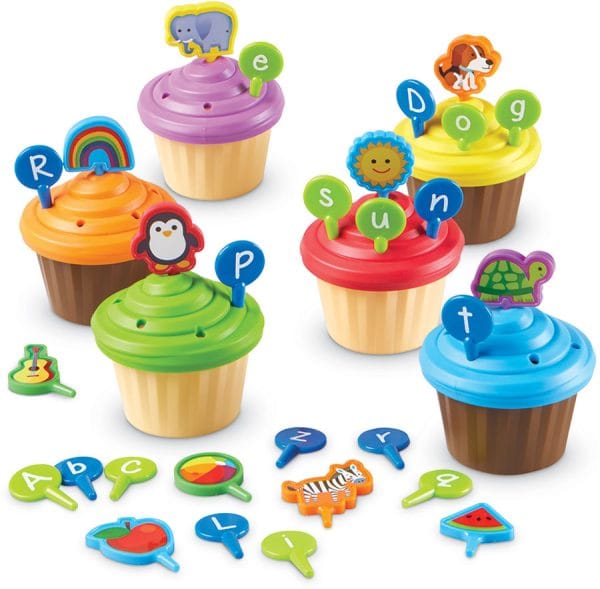 ABC Party Cupcake Toppers - Image 6