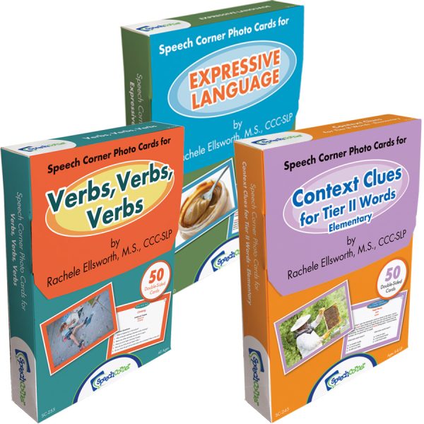 Speech Corner Photo Cards Bundle-Vocabulary (SC-210, 245, 255)