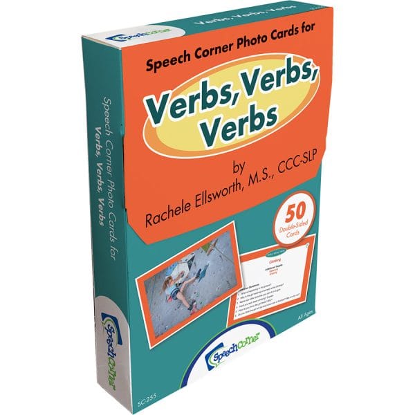 Verbs, Verbs, Verbs - Speech Corner Photo Cards