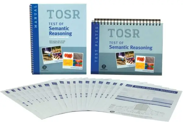 Test of Semantic Reasoning (TOSR)- 25 Forms-6234