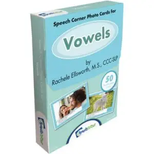 Speech Corner Photo Cards - Vowels-0