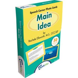 Speech Corner Photo Cards- Main Idea-0