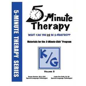 5 Minute Therapy Series - Volume 5, K/G-0