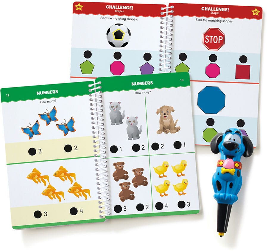 Hot Dots® Jr. Let's Master Pre-K Math Set with Ace—The Talking, Teaching  Dog® Pen