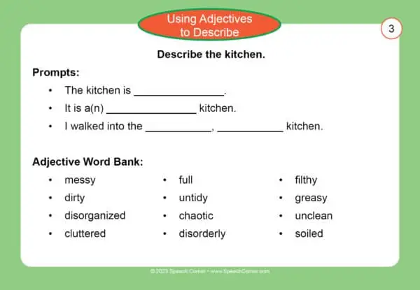 Using Adjectives to Describe - Speech Corner Photo Cards - Image 7