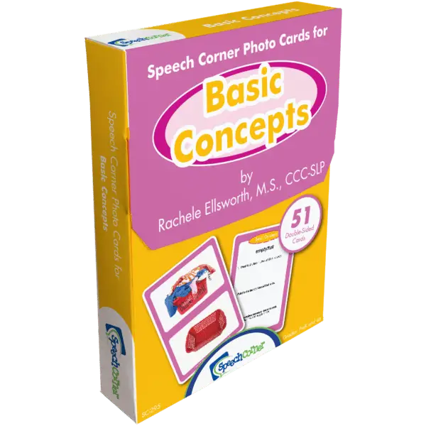 Basic Concepts - Speech Corner Photo Cards