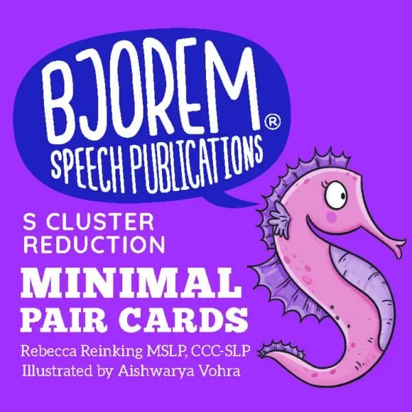 Bjorem Minimal Pairs: S Cluster Reduction