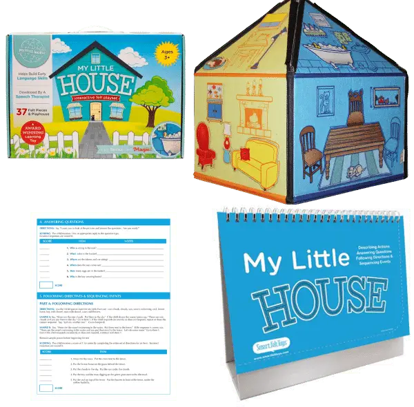 My Little House Felt Set & Language Screener