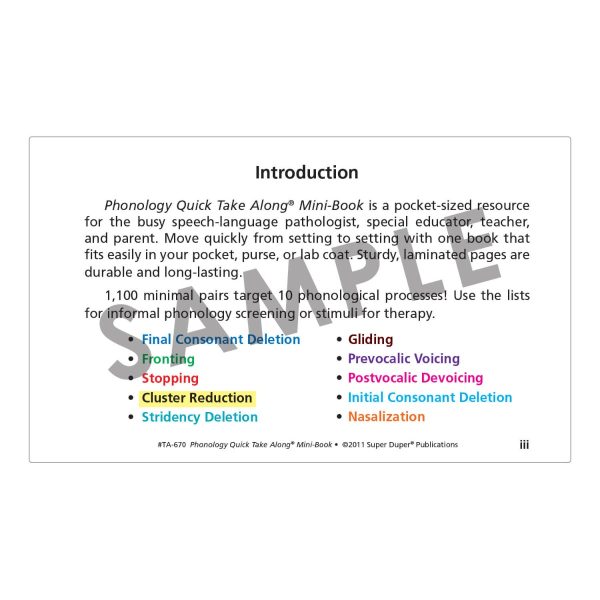 Phonology Quick Take Along - Image 3